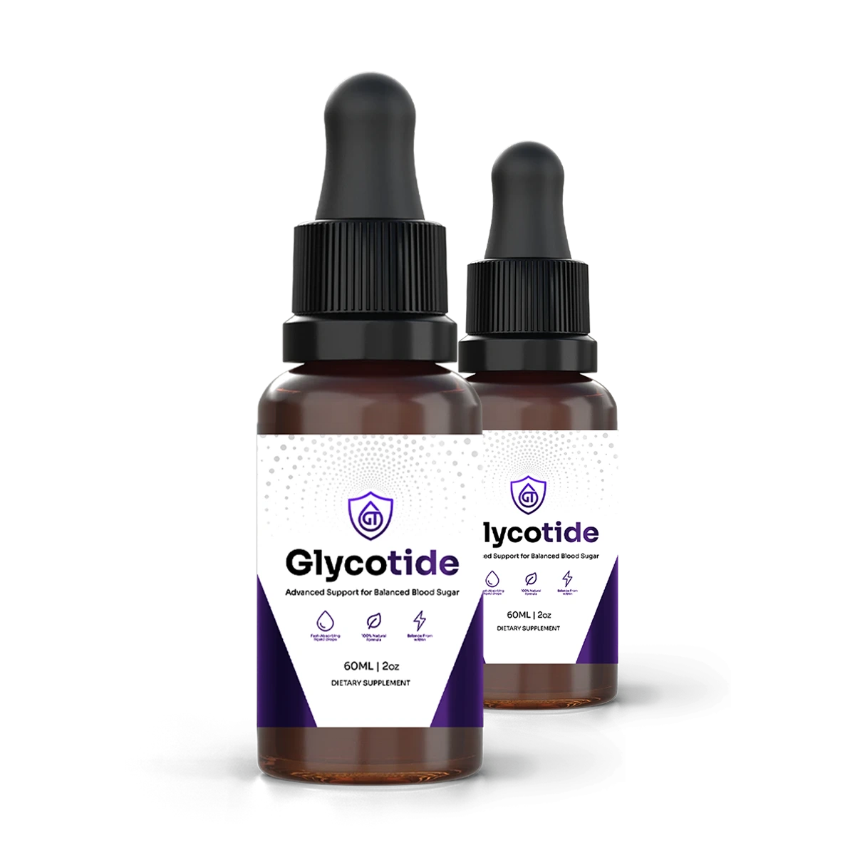 Glycotide Drops 2 bottles