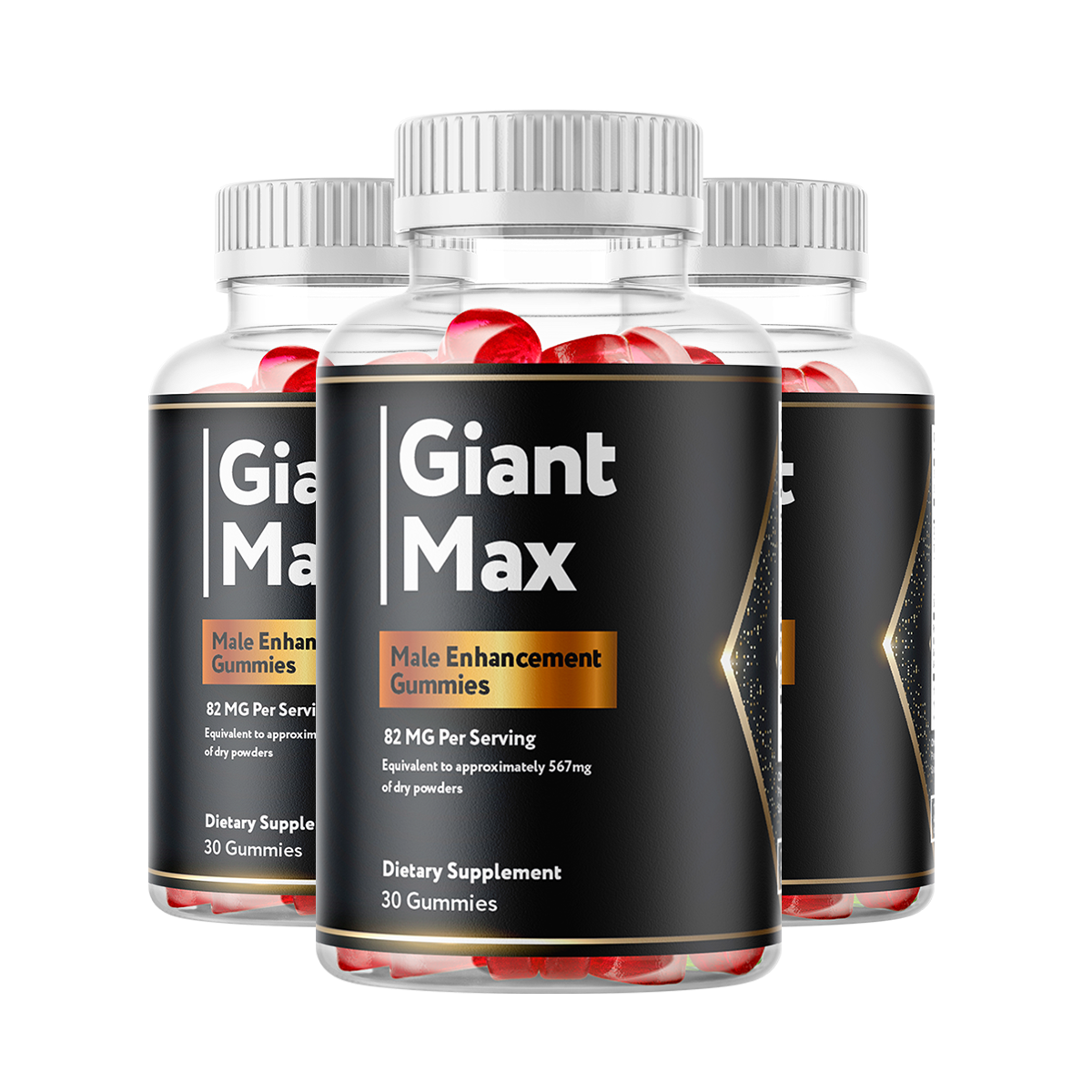 GiantMax Gummies — 3 bottle pack
