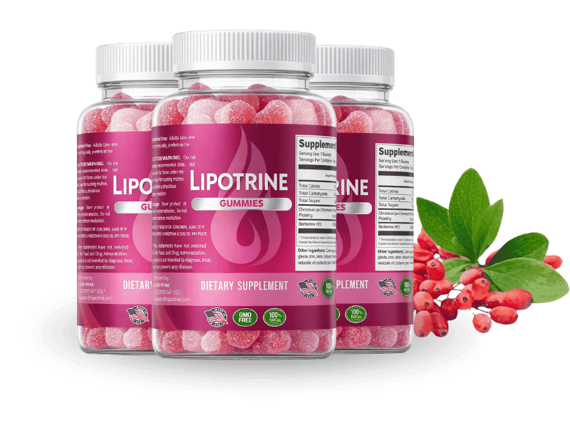 Lipotrine Gummies — 3 bottle set