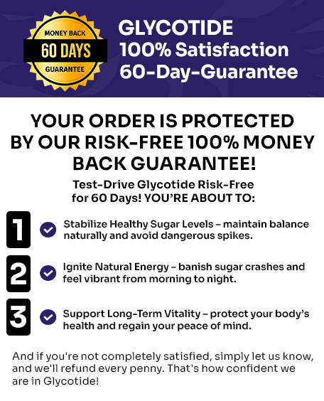 Glycotide Drops — natural metabolic wellness support and satisfaction guarantee