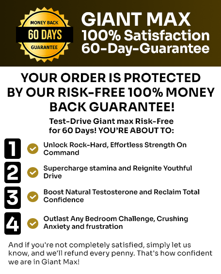GiantMax Gummies — satisfaction guarantee