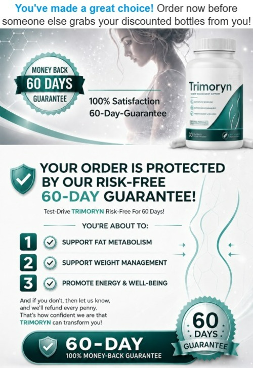 Trymorin Capsules — natural metabolic and thyroid wellness support