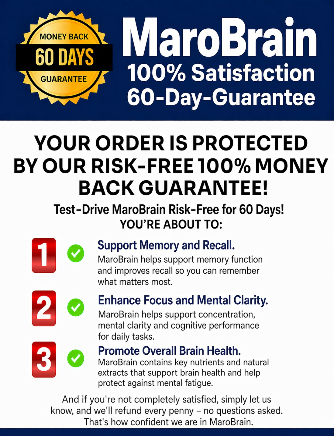 MaroBrain — natural cognitive support
